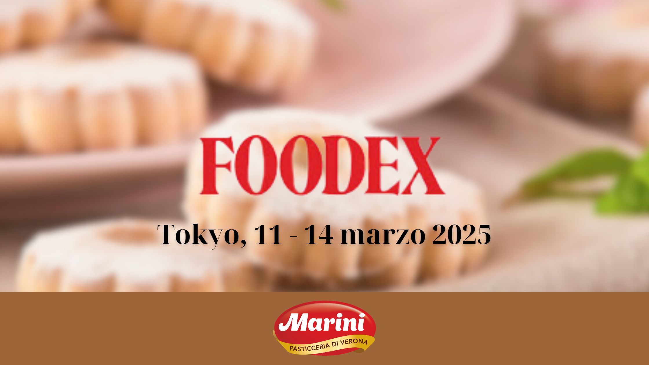 Biscottificio Verona vola a Tokyo: appuntamento a Foodex Japan 2025